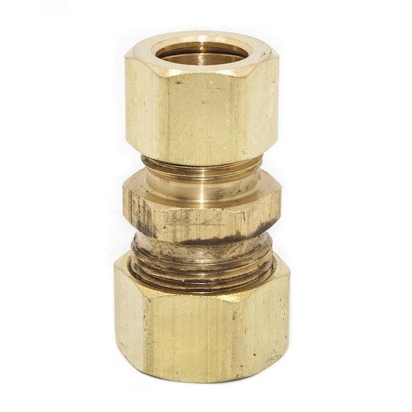 Thrifco Plumbing No. 62R 5/16 Inch x 1/4 Inch Lead-Free Brass Compression Union 6962014 - main